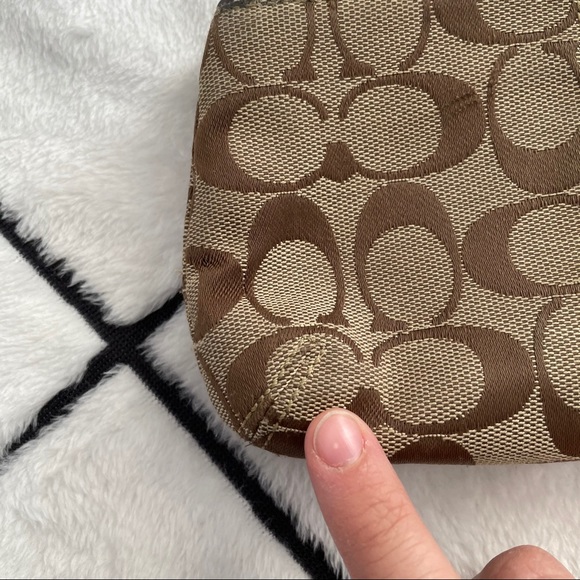 Coach Turn Lock Wristlet - Picture 8 of 9